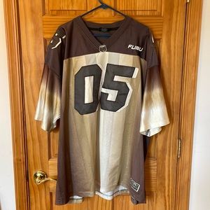 Vintage Fubu Brown Jersey 05